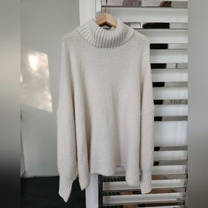 Oversized Aerie Turtleneck Sweater